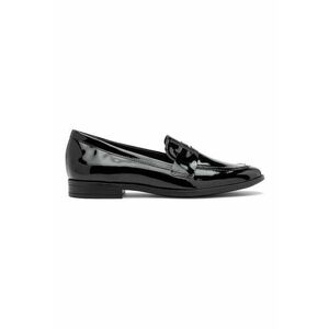 Tassel Pantofi loafer din piele ecologica cu aspect lacuit imagine