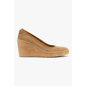 RYLKO - Pantofi din piele intoarsa cu talpa wedge imagine