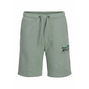 Pantaloni scurti din amestec de bumbac cu logo imagine