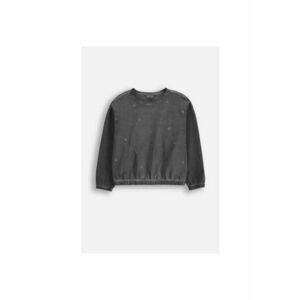 Bluza cu decolteu la baza gatului - Gri - imagine