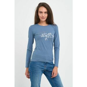 Bluza slim fit cu model floral imagine