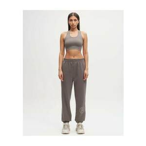 Pantaloni de sport cu buzunare laterale - Maro imagine