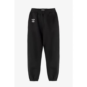 Pantaloni sport largi - Negru imagine