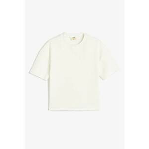 Tricou uni din amestec de bumbac imagine
