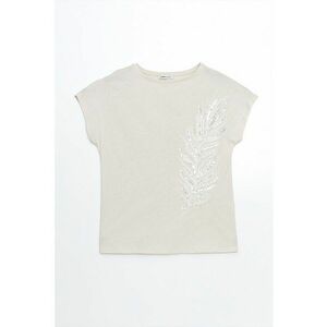Tricou cu aplicatii cu paiete imagine