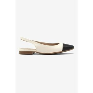 RYLKO - Pantofi slingback din piele cu talpa joasa imagine