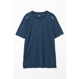Tricou cu decolteu rotund si detalii reflectorizante imagine