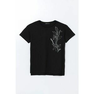 Tricou cu imprimeu floral imagine