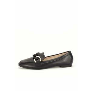 Mocasini negri Gloria M2 10342 imagine