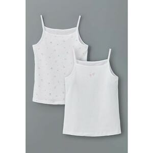 Set de top-uri din bumbac - 2 piese imagine