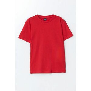 Tricou uni cu decolteu la baza gatului imagine