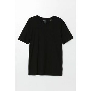 Tricou de bumbac cu decolteu rotund imagine