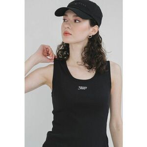 Top slim fit cu detaliu logo imagine