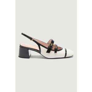 Pantofi din piele cu catarame imagine