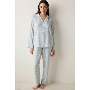 Pijama cu imprimeu floral imagine