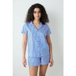 Pijama de bumbac cu dungi imagine