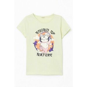 Tricou din bumbac cu imprimeu imagine