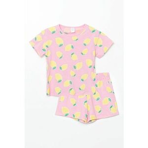 Set de tricou cu model si pantaloni scurti imagine