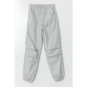 Pantaloni cu talie inalta si buzunare oblice imagine