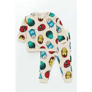 Set de bluza si pantaloni cu imprimeu Marvel - 2 piese imagine