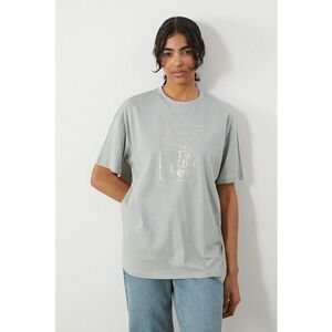 Tricou lejer cu imprimeu grafic imagine