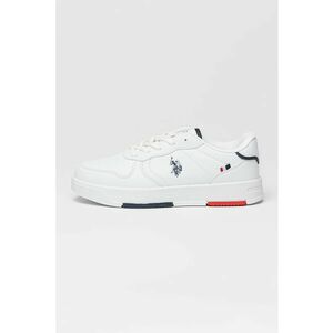 Pantofi sport din piele ecologica cu detalii contrastante imagine