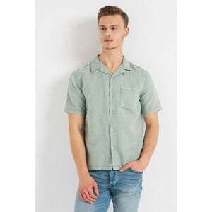 Camasa regular fit din amestec de in imagine