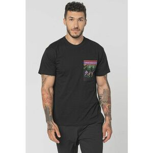 Tricou de bumbac cu imprimeu grafic imagine