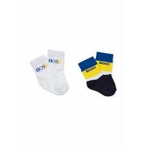Set de sosete scurte cu logo - 2 perechi imagine