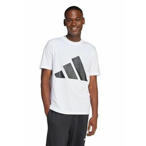 Tricou cu decolteu la baza gatului si imprimeu logo imagine