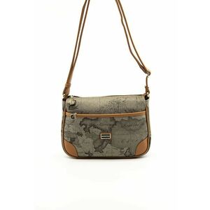 Geanta crossbody de piele ecologica - Bej imagine