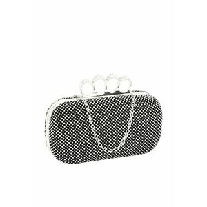 Geanta clutch negru cu pietricele 2016-5 05 13301 imagine