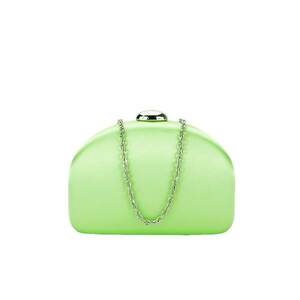 Geanta clutch verde imagine