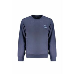 Bluza barbati cu logo fara fermor - Regular fit - la baza gatului - Negru imagine