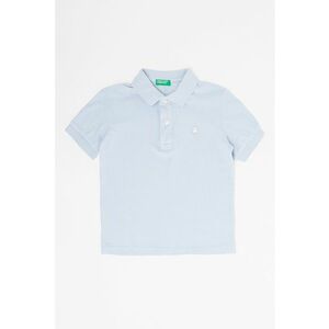 Tricou polo din bumbac pique cu logo imagine