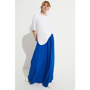 Fusta maxi evazata imagine