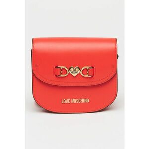 Geanta crossbody de piele cu garnituri de piele ecologica imagine