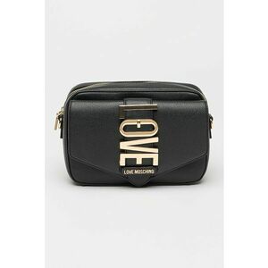Geanta crossbody de piele ecologica cu logo metalic imagine