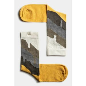 Sosete lungi unisex cu logo discret imagine