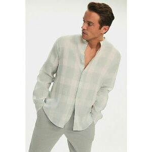 Camasa regular fit de in - in carouri imagine