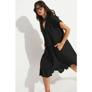 Rochie midi cu croiala in A imagine