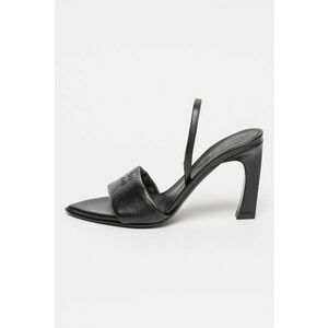 Sandale slingback de piele Tara imagine