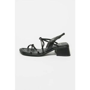 Sandale de piele cu barete multiple Ines imagine