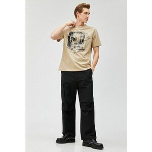 Tricou din amestec de bumbac cu model grafic imagine