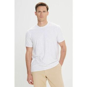 Tricou slim fit din amestec de modal imagine