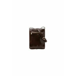 Geanta crossbody de piele cu clapa imagine