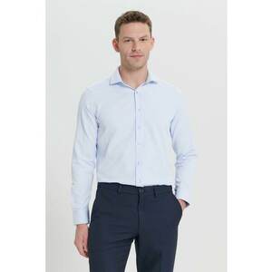 Camasa slim fit cu guler ascutit imagine