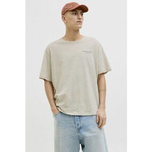 Tricou de bumbac cu imprimeu grafic pe spate imagine