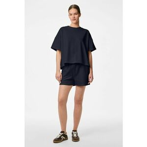 Tricou supradimensionat cu decolteu la baza gatului imagine