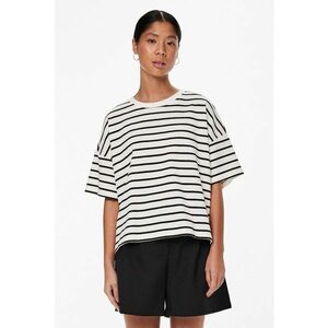 Tricou lejer cu model in dungi imagine